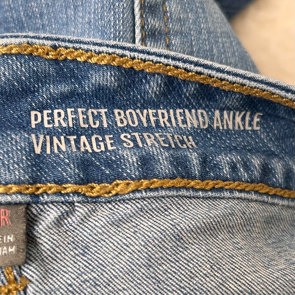 Torrid Perfect Boyfriend Ankle Vintage Stretch Jeans - Picture 6 of 9